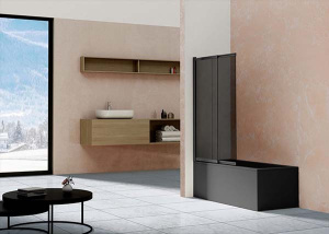 Душевая шторка на ванну Vincea VSB-1E100CGB
