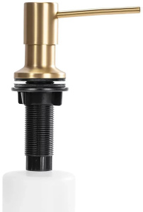 Дозатор для моющих средств Rea gold matt round BAT-05002