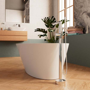 Акриловая ванна Frank F6116 White, 180х85, белый