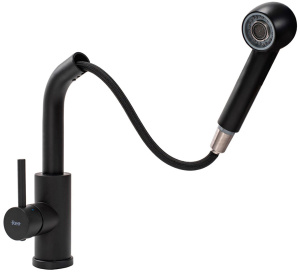 Смеситель для кухонной мойки Rea Troy black matt REA-B6300