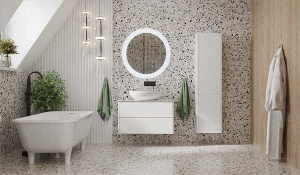 Ванна из искусственного камня Belux Саламанка ВС-1700 белый матовый Solid Surface, 174х78