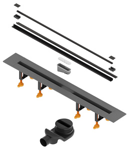 Душевой трап RGW SDR-55B, 120 см