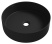 Умывальник Wellsee Coax 323505000 / 323508000 / 323511000, 30х30, черный матовый