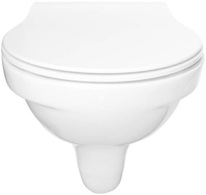 Подвесной унитаз Керамин Санти R, Slim Soft Close