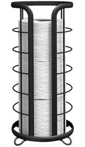 Держатель для туалетной бумаги Rea black matt 07014 напольный
