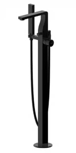Смеситель для ванны Bravat ARC F66061K-B3-ENG напольный, черный