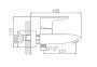 Смеситель для ванны Wisent W32234