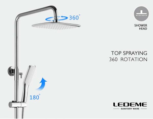 Душевая стойка Ledeme L2414