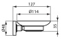 Мыльница Ideal Standard IOM A9122AA