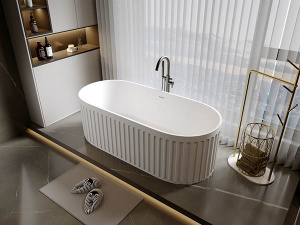Ванна из искусственного камня Timo KIARA1680 Solid Surface