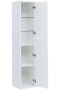 Пенал Aquanet Lino (Flat) 35 белый глянец