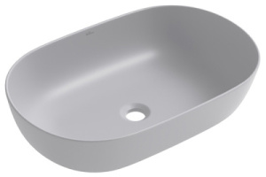 Умывальник Wellsee Chic Riviera 326809000 / 326812000 / 326815000, 48х36, серый матовый