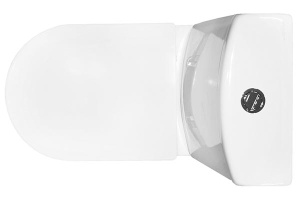 Напольный унитаз Sanita Next Luxe SL DM (с крышкой SoftClose), белый