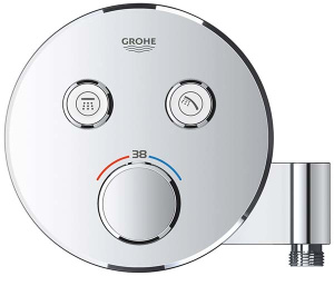 Смеситель встраиваемый Grohe Grohtherm SmartControl	29120000 термостатический, хром