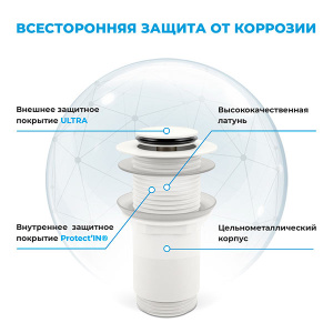 Донный клапан Wellsee Drainage System 182138000