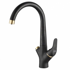 Смеситель для кухонной мойки Zorg Steel Hammer SH 815 под фильтр, сатин