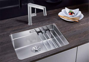 Кухонная мойка Blanco Etagon 500-U зеркальная полировка