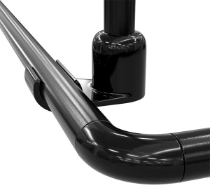 Карниз для ванны Wasserkraft Elbe SC-729090 Г-образный