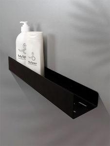 Полка Rea SF04-600-B Black Matt REA-06004