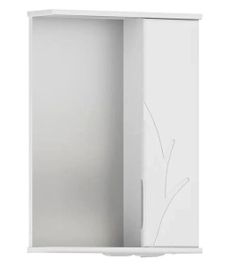 Шкаф-зеркало Volna Adel 50 / 60 / 70 / 80, 50, белый