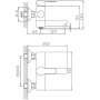 Смеситель для ванны Haiba HB60801
