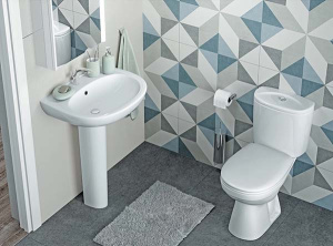 Напольный унитаз Santek Анимо 1WH302135, белый