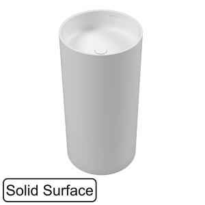 Умывальник Whitecross Altar белый матовый Solid Surface