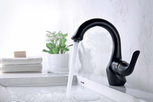 Смеситель для умывальника Lemark Swan LM5406BG