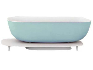 Ванна из искусственного камня Kolpa-san Milo FS Blue, 174х75