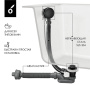 Сифон для ванны Oliveeka OL-104-MB