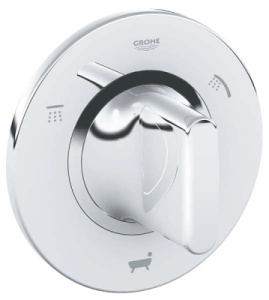 Переключатель режимов встраиваемый Grohe Ondus 19448000 (3 функции), хром