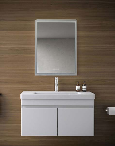 Шкаф-зеркало Silver Mirrors Киото 60 с часами