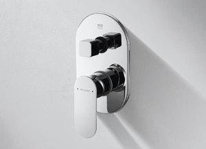 Смеситель скрытого монтажа Bravat Gina P69194C-ENG (3 функции), хром