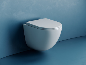 Подвесной унитаз CeramicaNova Vogue Торнадо CN4008T Soft Close