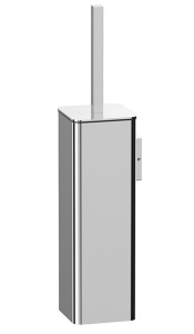 Ершик для унитаза Whitecross Cubo CU2472CR / CU2472NIB, никель брашированный