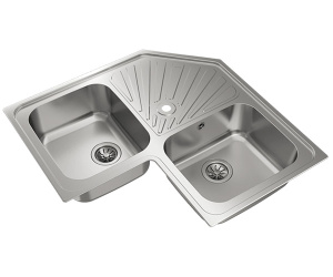 Кухонная мойка Teka ANGULAR 2B POLISHED 10118005