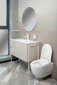 Подвесной унитаз Boheme Bianca 963-SET-W / 963-SET-MW, белый глянцевый