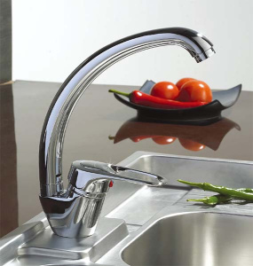 Смеситель для кухонной мойки Ledeme L4128-B