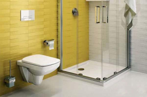 Инсталляция для унитаза Geberit Duofix Plattenbau + панель смыва Delta 51, белая