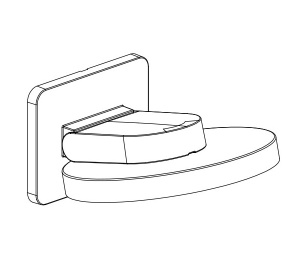 Верхний душ Vincea Inspire VSHD-3I1CMB