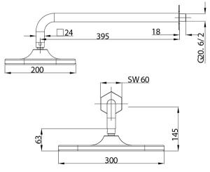 Душевая система Lemark Prizma LM3922C встраиваемая