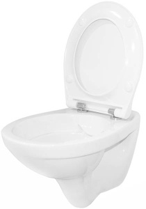 Подвесной унитаз Керамин Санти R, Slim Soft Close