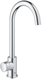 Смеситель для кухонной мойки Grohe Red Mono 30085001 / 30085DC1 в комплекте с бойлером, хром