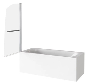 Душевая шторка на ванну Good Door Screen R-HT-80-C-CH