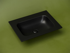 Умывальник CeramicaNova Grace CN7011MBwx / CN7012MBwx / CN7019MBwx / CN7013MBwx / CN7016MBwx, 101х46, черный матовый