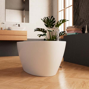 Акриловая ванна Frank F6123 White, 170х81, белый