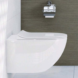 Подвесной унитаз Vitra Sento Rim-ex 7748B003-0075 безободковый, белый