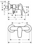 Смеситель для душа Hansgrohe Talis E 71760000
