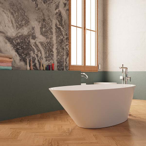 Акриловая ванна Frank F6116 White, 180х85, белый