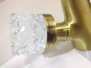 Смеситель для умывальника Boheme Crystal 312-CRST